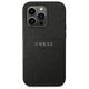 Original Case IPHONE 14 PRO Guess Saffiano Strap black 3666339088606