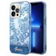 Original Case IPHONE 14 PRO Guess Hardcase Porcelain Collection blue 3666339064341