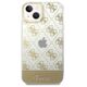 Original Case IPHONE 14 PLUS Guess Hardcase 4G Pattern Script gold 3666339090517