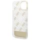 Original Case IPHONE 14 PLUS Guess Hardcase 4G Pattern Script gold 3666339090517