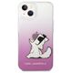 Original Case IPHONE 14 PLUS Karl Lagerfeld Hardcase Choupette Fun pink 3666339086534