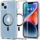 Case IPHONE 14 PLUS Spigen Ultra Hybrid Mag MagSafe Carbon Fibre transparent 8809811864175