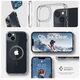 Case IPHONE 14 PLUS Spigen Ultra Hybrid Mag MagSafe Carbon Fibre transparent 8809811864175