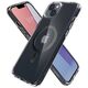 Case IPHONE 14 PLUS Spigen Ultra Hybrid Mag MagSafe Carbon Fibre transparent 8809811864175