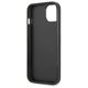 Original Case IPHONE 13 MINI Guess Hardcase Saffianotriangle Logo black 3666339040277