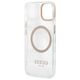 Original Case IPHONE 13 Guess Hard Case Metal Outline Magsafe pink 3666339057145