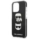 Original Case IPHONE 13 PRO MAX Karl Lagerfeld Hardcase Karl&Choupette Head black 3666339048679