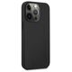Case IPHONE 14 PRO Mercedes AMG Hardcase Leather Hot Stamped (AMHCP14LDOLBK) black 3666339071325
