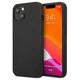 Case IPHONE 14 PLUS Mercedes AMG Hardcase Leather Hot Stamped (AMHCP14MDOLBK) black 3666339071318