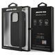 Case IPHONE 14 PRO MAX Mercedes AMG Hardcase Leather Hot Stamped (AMHCP14XDOLBK) black 3666339071332