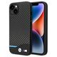 Original Case IPHONE 14 PLUS BMW Leather Carbon (BMHCP14M22NBCK) black 3666339067175