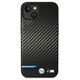 Original Case IPHONE 14 PLUS BMW Leather Carbon (BMHCP14M22NBCK) black 3666339067175