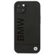 Original Case IPHONE 14 PLUS BMW Leather Stamp (BMHCP14MSLLBK) black 3666339090395