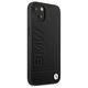 Original Case IPHONE 14 PLUS BMW Leather Stamp (BMHCP14MSLLBK) black 3666339090395
