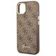 Original Case IPHONE 14 PLUS Guess Hard Case 4G Vintage Gold Logo (GUHCP14MHG4SHW) brown 3666339065256