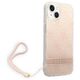 Original Case IPHONE 14 PLUS Guess Hardcase 4G Print Strap (GUOHCP14MH4STP) pink 3666339093884