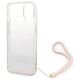 Original Case IPHONE 14 PLUS Guess Hardcase 4G Print Strap (GUOHCP14MH4STP) pink 3666339093884