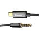 Baseus Yiven Audio cable USB-C to mini jack 3,5mm, 1.2m (Black) 6953156262553
