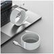 Baseus Simple Wisdom Data Cable Kit USB to Type-C 5A (2PCS/Set）1.5m White 6953156230309