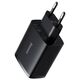 Baseus Compact Quick Charger, 3x USB, 17W (Black) 6932172606961