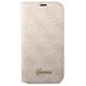Original Case IPHONE 14 PRO Guess Book 4G Vintage Gold Logo (GUBKP14LHG4SHP) pink 3666339083304