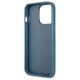 Case IPHONE 13 PRO Guess Hardcase 4G Triangle Logo Cardslot (GUHCP13LP4TPB) blue 3666339047788