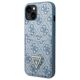Case IPHONE 13 MINI Guess Hardcase 4G Triangle Logo Cardslot (GUHCP13SP4TPB) blue 3666339047764