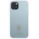 Original Case IPHONE 13 MINI Guess Hardcase Saffiano 4G Small Metal Logo (GUHCP13SPS4MB) blue 3666339048006
