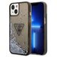 Original Case IPHONE 14 Guess Hardcase Liquid Glitter Palm Collection (GUHCP14SLFCTPK) black 3666339064648