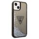 Original Case IPHONE 14 Guess Hardcase Liquid Glitter Palm Collection (GUHCP14SLFCTPK) black 3666339064648