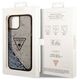 Original Case IPHONE 14 Guess Hardcase Liquid Glitter Palm Collection (GUHCP14SLFCTPK) black 3666339064648