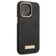 Original Case IPHONE 13 PRO Guess Hardcase Peony Logo Plate MagSafe (GUHMP13LSAPSTK) black 3666339056674