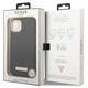 Original Case IPHONE 13 Guess Hardcase Peony Logo Plate MagSafe (GUHMP13MSAPSTK) black 3666339056667
