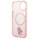 Original Case IPHONE 14 PLUS Karl Lagerfeld Hardcase Iconic Karl&Choupette Magsafe (KLHMP14MHNKCIP) pink 3666339087579