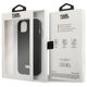 Original Case IPHONE 13 Karl Lagerfeld Hardcase Saffiano Plaque black 3666339048938
