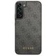 Original Case SAMSUNG GALAXY S23 Guess Hard Case 4G Metal Gold Logo (GUHCS23SG4GFGR) gray 3666339116958