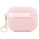 Original Case APPLE AIRPODS PRO 2 Guess Silicone Charm Heart Collection (GUAP2LSCHSP) pink 3666339111014