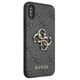 Original Case IPHONE X / XS Guess Hardcase 4G Big Metal Logo (GUHCPX4GMGGR) gray 3666339118914
