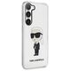 Original Case SAMSUNG GALAXY S23+ Karl Lagerfeld Hardcase Ikonik (KLHCS23MHNIKTCT) transparent 3666339117801