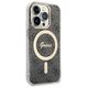 Original Case IPHONE 14 PRO Guess Hardcase 4G MagSafe (GUHMP14LH4STK) black 3666339118228