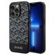 Original Case IPHONE 14 PRO Guess Hardcase GCube Stripes MagSafe (GUHMP14LHGCFSEK) black 3666339112448