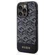 Original Case IPHONE 14 PRO Guess Hardcase GCube Stripes MagSafe (GUHMP14LHGCFSEK) black 3666339112448