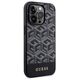 Original Case IPHONE 14 PRO Guess Hardcase GCube Stripes MagSafe (GUHMP14LHGCFSEK) black 3666339112448