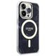 Original Case IPHONE 14 PRO Guess Hardcase Golden Marble Collection MagSafe (GUHMP14LPCUMAK) black 3666339118303
