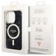 Original Case IPHONE 14 PRO Guess Hardcase Golden Marble Collection MagSafe (GUHMP14LPCUMAK) black 3666339118303