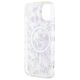 Original Case IPHONE 14 PLUS Guess Hardcase Flower MagSafe (GUHMP14MHCFWST) transparent 3666339115647