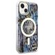 Original Case IPHONE 14 Guess Hardcase Leopard MagSafe (GUHMP14SHLEOPWB) blue 3666339115715
