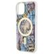 Original Case IPHONE 14 Guess Hardcase Leopard MagSafe (GUHMP14SHLEOPWB) blue 3666339115715