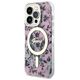 Original Case IPHONE 14 PRO MAX Guess Hardcase Flower MagSafe (GUHMP14XHCFWSP) pink 3666339115586