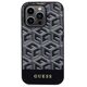 Original Case IPHONE 14 PRO MAX Guess Hardcase GCube Stripes MagSafe (GUHMP14XHGCFSEK) black 3666339112455